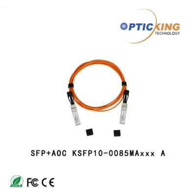 China 300m On OM3 MMF 400m On OM4 MMF 10G SFP+ AOC 10G AOC Cable for sale