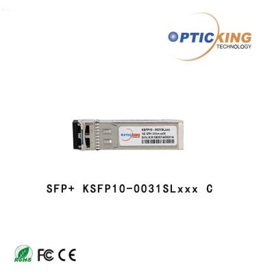 China Transmisor-receptor enchufable caliente del módulo 1310nm el 10km LC 10G SFP+ de SMF SFP en venta