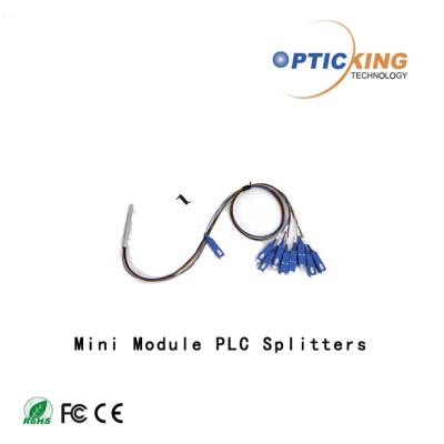 China LC Blockless Fiber Optic PLC Splitter 1x32 OPTICKING for sale