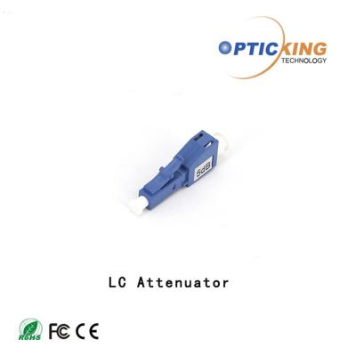 China 1550nm LC 5db Attenuator Optical Fiber For WAN LAN Telecommunications FTTH for sale
