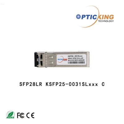 Cina Ricetrasmettitore ottico di LC del duplex di singolo modo 25G SFP28 LR 1310nm 10KM SFP in vendita
