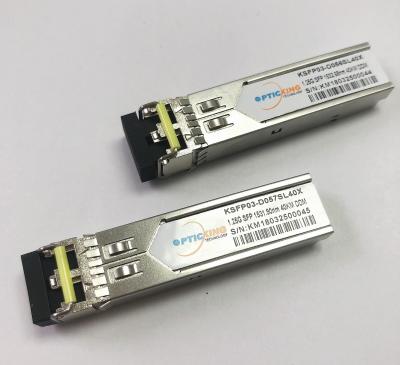 China Gigabit Ethernet SFP Optical Transceiver Module 1.25G DWDM 1531.90nm for sale