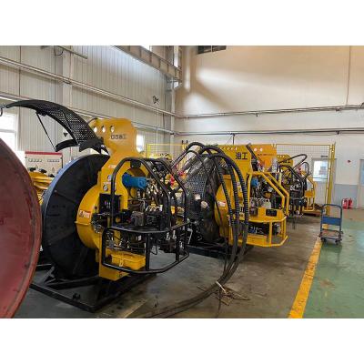 China Oil And Gas Pipe Beveler Machine For Internal Pneumatic Line Up Clamp for sale
