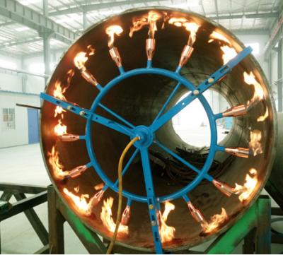 Cina approvazione del CE di Heater Welding Preheat Equipment della fiamma della conduttura di 610mm in vendita