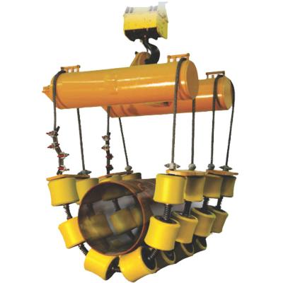 China 1219mm-1524mm Pipe Roller Cradle Pipe Lifting And Lowering Equipment for sale