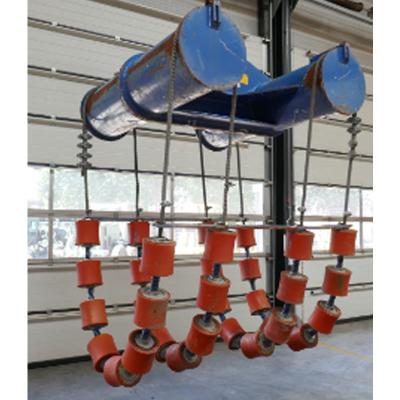 China 1219mm-1524mm Pipe Lifting And Lowering Equipment Pipeline Roller Cradles for sale