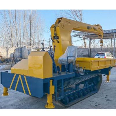 China Skid Loading Mini Crawler Loader Pipeline Hydraulic Tractor Loader for sale