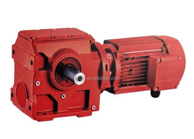 China High Electric Helical Worm Gearbox Speed Reducer For Right Angle Transmission Geared Reduction Motors for sale