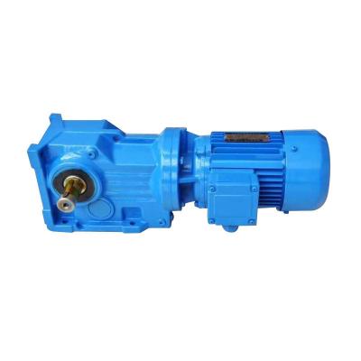 China OEM Transmission Helical Bevel Worm Gear Speed Reducers For Electric Motors for sale