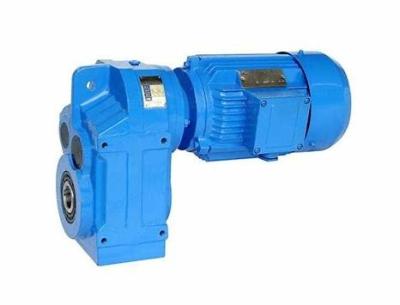 China 0.12 to 200KW Parallel Shaft Helical Gear Reducer R Series IP55 for sale