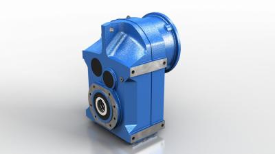 China Bevel 0.18KW 0.37KW Shaft Mount Gear Reducer 1:30 Ratio for sale