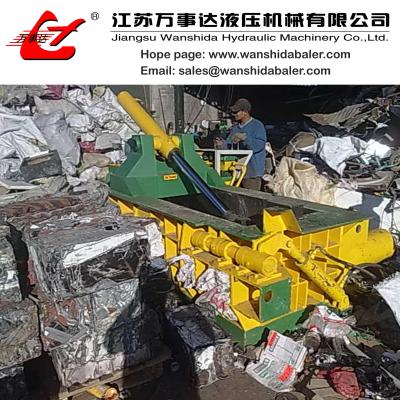 China Used Aluminum scrap metal baler China factory for sale