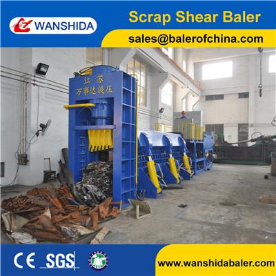 China Hot sale China factory Waste car baler press shear export to Srilanka for sale