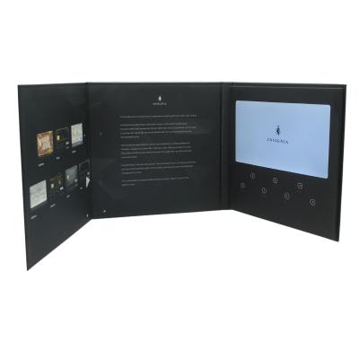China High Quality Europe Greeting Lcd Video Book Box Video Book Video Book For Advertising for sale