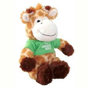 China Giraffe with T Shirt Plush Toys for sale