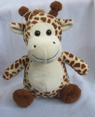 China Sitting Pose Lovely Giraffe Plush Toys for sale