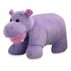 China Purple Hippo Plush Toys for sale