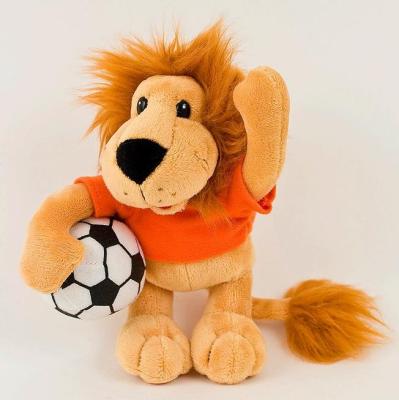China Wild Lion with Football Plush Toy for sale
