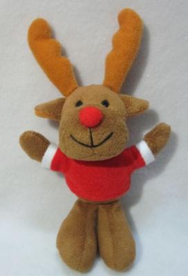 China Small Reindeer With T shirt Soft Toy Plush Toy for sale