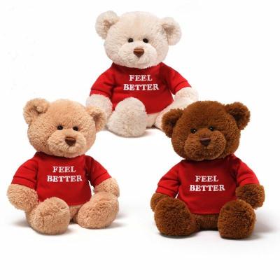 China Family Teddy Bear With T shirt Soft Toy Plush Toy for sale