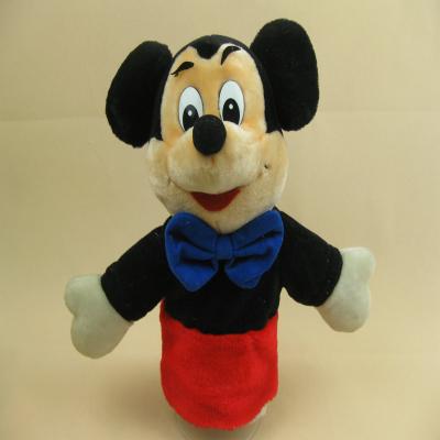 China Mickey Mouse Hand Puppet Plush Toys for sale