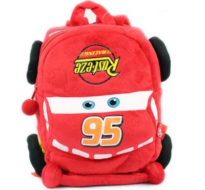 China Disney Lovely Lightning McQueen Backpack for Kid and Children for sale