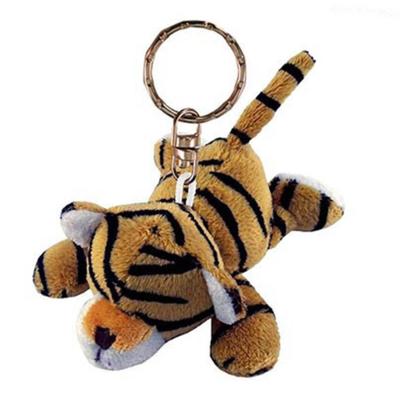 China Brinquedos bonitos do luxuoso de Keychain do tigre à venda