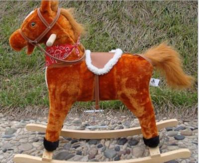 China Rocking Horse With Sound And Moving Mouth and Tail And Led Light Small Medium Large for sale