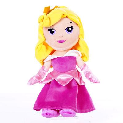 China Original Disney Princess 8inch Soft Plush Toy Cute Aurora for sale