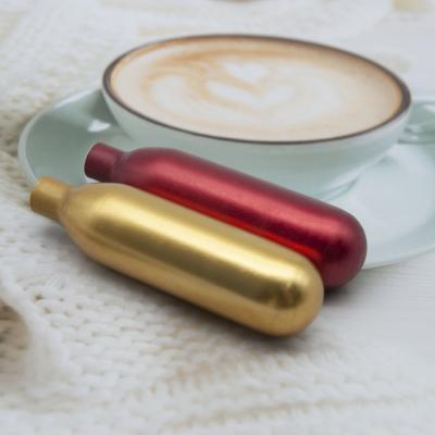 China Whipped 8g Cream Charger Cracker Fast Gas Canisters Customized Color for sale