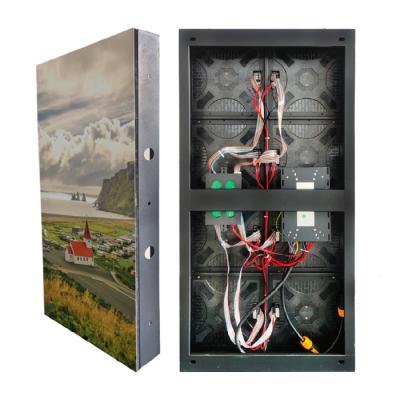 China P2.6 Simple Steel Cabinet Wall Mounted Fixed Installation led display with Front Service for sale