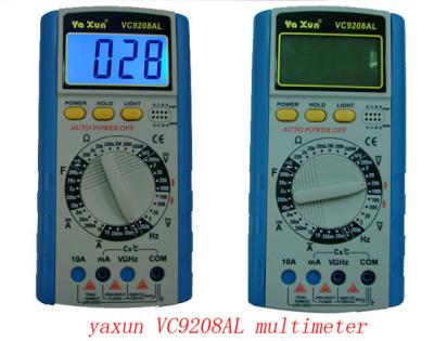 China YAXUN VC9208AL Multimeter for sale
