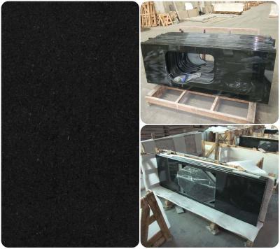 China Prefab Solid Granite Worktops High Hardness Good Corrosion Resistance for sale