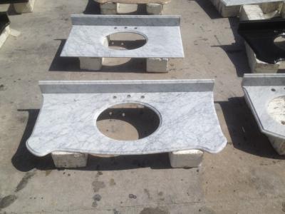 China Kitchen / Bathroom Marble Stone Countertops 96′′ X 26′′ / Custom Size for sale