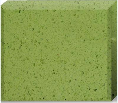 China Olive Green Quartz Stone Countertops Color Optional Customized Size for sale