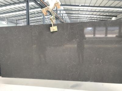 China Composite Grey Quartz Slab Thickness Optional Strong Corrosion Resistance for sale