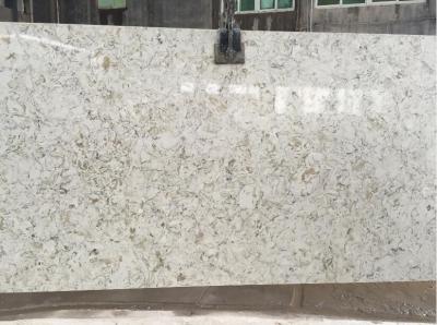 China Quartzo projetado das bancadas 93% da pedra de quartzo espessura de 12 - de 50mm à venda