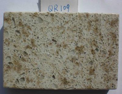 Chine Matériel de quartz naturel artificiel des partie supérieure du comptoir 93% de vanité de cuisine/salle de bains à vendre