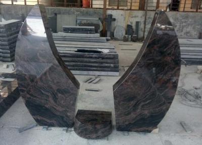 China Modern Design Granite Memorial Headstones Custom Size SGS / CE Standard for sale