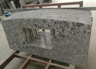 China Natural Solid Granite Worktops 2.76g / Cm3 Density 247MPA Compressive Strength for sale