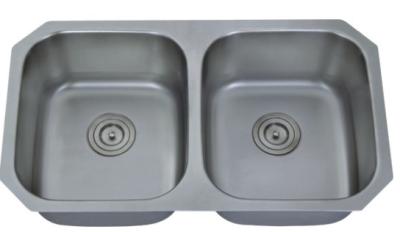 China Satin Finish Surface Countertop Sink Basin With L 850mm X 500mm X 560mm for sale