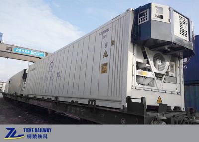 China Rail Car Railway Refrigerated Vehicle For Dairy / Farm Product à venda