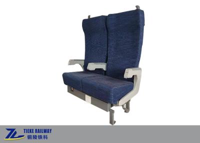 China High Speed Train Passenger Seat Adjustable Backrest 180 Degree Rotatable for sale