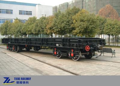 China El carro ferroviario 80km/H UIC de la carga del piso bajo aprobó para el indicador de 1435m m mantiene el carril en venta