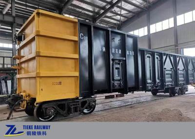 Chine L'acier antipluie adapté aux besoins du client de chariot à couvercle serti de rail pour l'enseignement avec T493 a approuvé à vendre