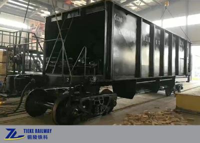 China Carro ferroviario de la tolva del coche de tren del cargo de UIC 60t para las partículas minerales del mineral del lastre en venta