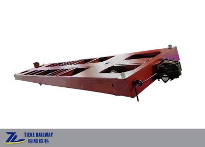 China 33t Flat Wagon Train Car Container Flat Wagon Park Handbrake Air Brake for sale