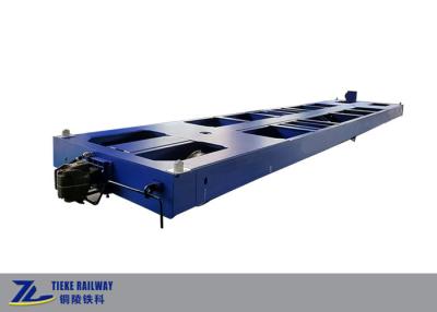China 40 ISO Container Rail Train Flat Car Wagon 1000mm Broad Gauge 80km/H for sale