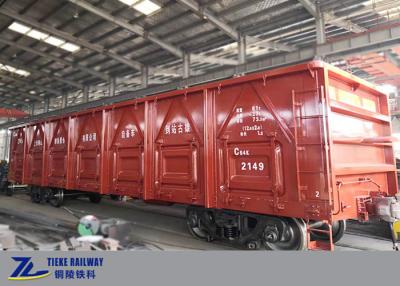 China carro de tragante abierto ferroviario de la carga de paga 60t para el estándar ordinario de las mercancías UIC en venta