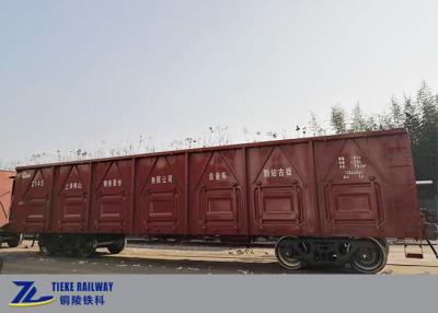 中国 Tieke ENの標準のバルク商品のための開いた上の列車70tの負荷ワゴン80km/H 販売のため